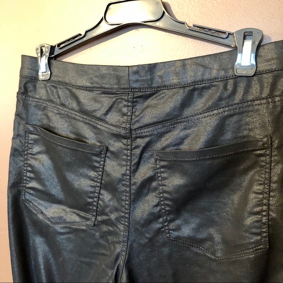 H&M High Rise Shimmer Ankle Jeggings - Picture 4 of 7